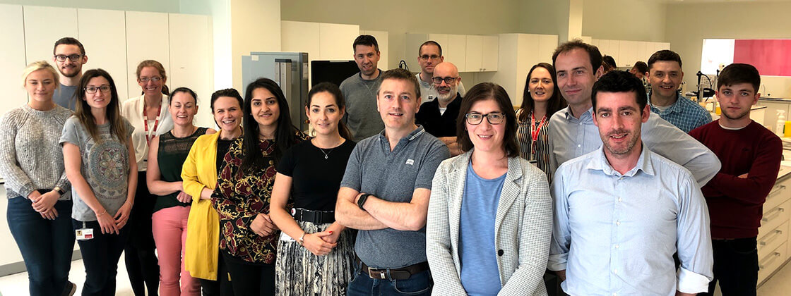 Cook Medical engineers pictured in the Innovation Centre in Limerick, Ireland.